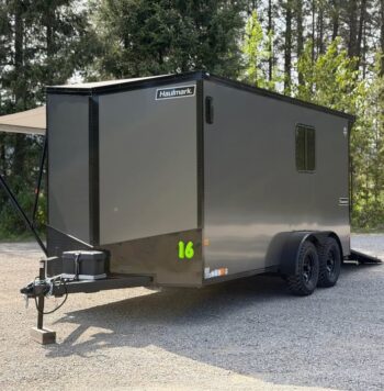 2026 Haulmark 7x16 Hybrid Multi-use Trailer | Insulated | UTV Package | Awning | RV Windows