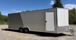 2026 Alcom 8.5×24 All Aluminum Car Hauler | 16 OC | 7′ Tall | 5.2k Tandem Axles | Polycore Panels
