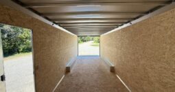 2026 Alcom 8.5×24 All Aluminum Car Hauler | 16 OC | 7′ Tall | 5.2k Tandem Axles | Polycore Panels