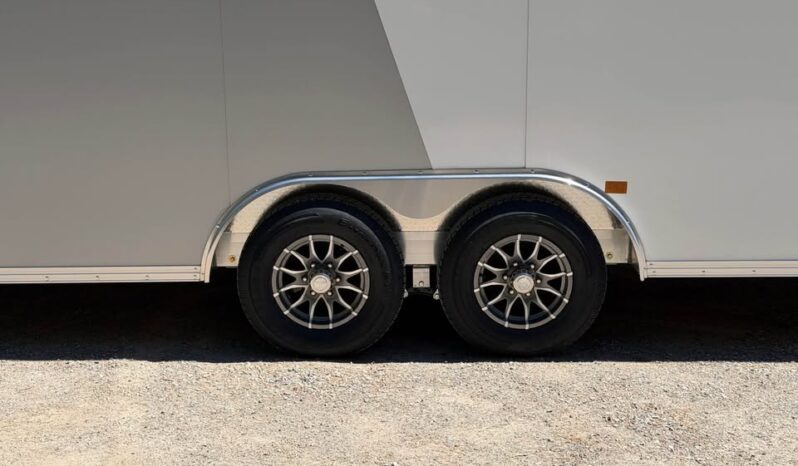 
								2026 Alcom 8.5×24 All Aluminum Car Hauler | 16 OC | 7′ Tall | 5.2k Tandem Axles | Polycore Panels full									