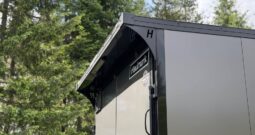 2026 Haulmark 8.5×28 Snowmobile Trailer | Lifted 5.2k Torflex Axles | Polybead Flooring | RV Window