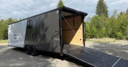 2026 Haulmark 8.5×28 Snowmobile Trailer | Lifted 5.2k Torflex Axles | Polybead Flooring | RV Window