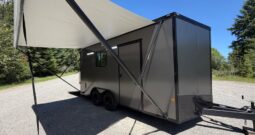 2026 Haulmark 8.5×16 Offgrid SXS Trailer | 3.5k Torsion Axles | Insulated | 90″ H | Awning