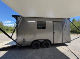 2026 Haulmark 8.5×16 Offgrid SXS Trailer | 3.5k Torsion Axles | Insulated | 90″ H | Awning