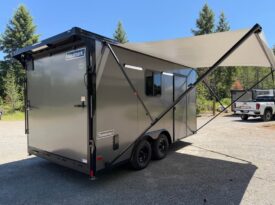 2026 Haulmark 8.5×16 Offgrid SXS Trailer | 3.5k Torsion Axles | Insulated | 90″ H | Awning