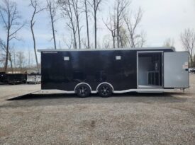 2025 Sundowner 8.5×24 All Aluminum Race Car Trailer | 5.2k Spread Axle | Electrical Pkg | Cabinets