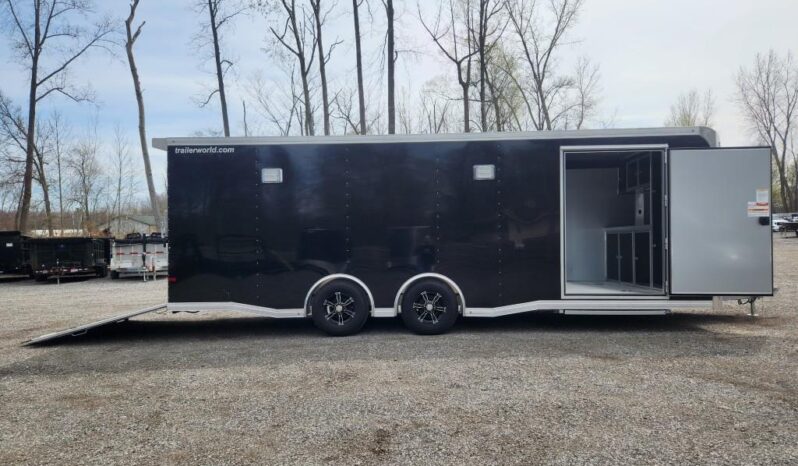 2025 Sundowner 8.5×24 All Aluminum Race Car Trailer | 5.2k Spread Axle | Electrical Pkg | Cabinets