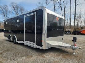 2025 Sundowner 8.5×24 All Aluminum Race Car Trailer | 5.2k Spread Axle | Electrical Pkg | Cabinets