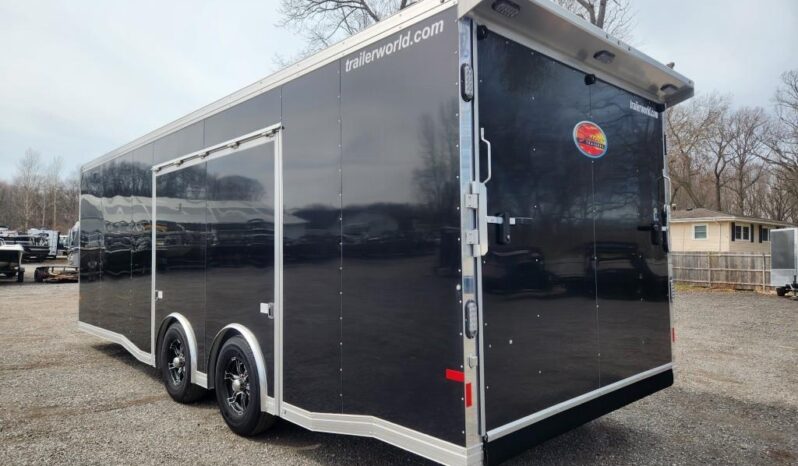 2025 Sundowner 8.5×24 All Aluminum Race Car Trailer | 5.2k Spread Axle | Electrical Pkg | Cabinets