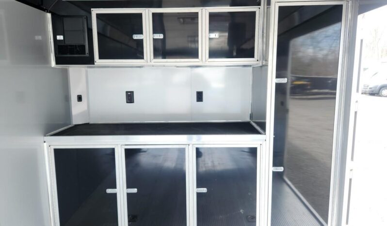 
								2025 Sundowner 8.5×24 All Aluminum Race Car Trailer | 5.2k Spread Axle | Electrical Pkg | Cabinets full									