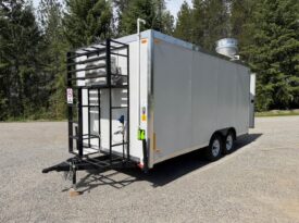 2026 The FUD 8.5×16 Food Concession Trailer | A/C | Fire Supression System | 3′ Grill | Triple Sink