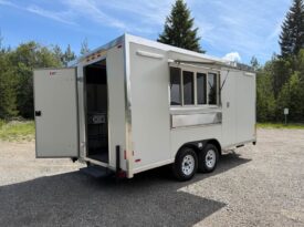 2026 The FUD 8.5×16 Food Concession Trailer | A/C | Fire Supression System | 3′ Grill | Triple Sink