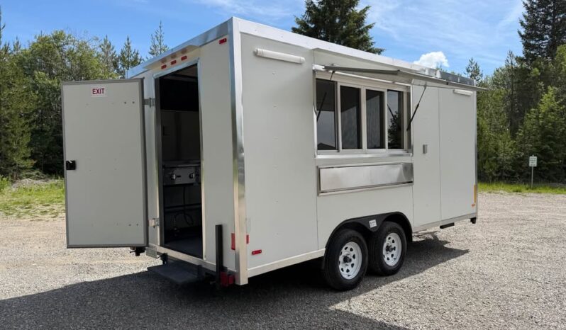 2026 The FUD 8.5×16 Food Concession Trailer | A/C | Fire Supression System | 3′ Grill | Triple Sink