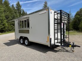 2026 The FUD 8.5×16 Food Concession Trailer | A/C | Fire Supression System | 3′ Grill | Triple Sink