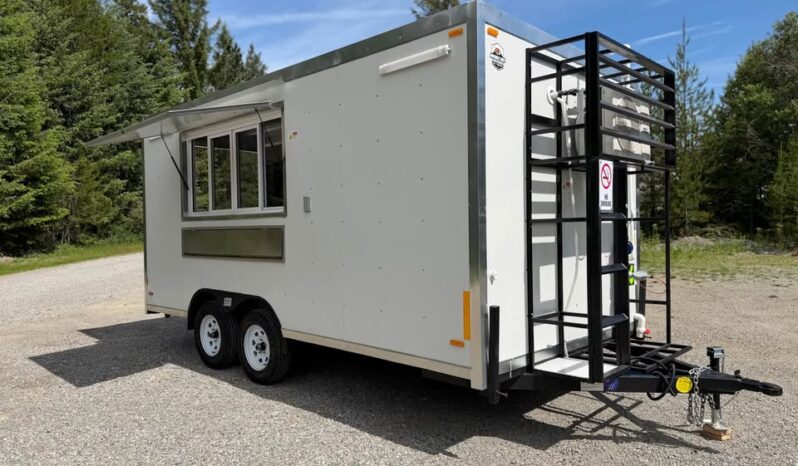 2026 The FUD 8.5×16 Food Concession Trailer | A/C | Fire Supression System | 3′ Grill | Triple Sink