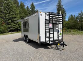 2026 The FUD 8.5×16 Food Concession Trailer | A/C | Fire Supression System | 3′ Grill | Triple Sink