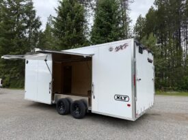 2026 Alcom NXT 8.5×20 Car Trailer | All Aluminum | Premium escape door | .08 Polycore Panels