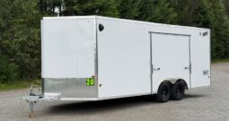 2026 Alcom NXT 8.5×20 Car Trailer | All Aluminum | Premium escape door | .08 Polycore Panels