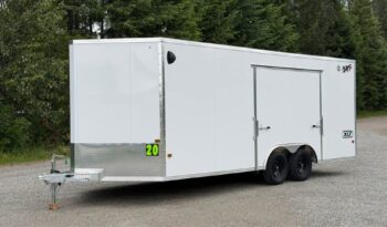 
										2026 Alcom NXT 8.5×20 Car Trailer | All Aluminum | Premium escape door | .08 Polycore Panels full									