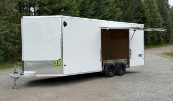 
										2026 Alcom NXT 8.5×20 Car Trailer | All Aluminum | Premium escape door | .08 Polycore Panels full									