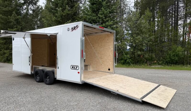 
								2026 Alcom NXT 8.5×20 Car Trailer | All Aluminum | Premium escape door | .08 Polycore Panels full									