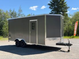 2026 Haulmark 8.5×18 Cargo Trailer | 5.2k Lifted Torsion Axles | 90″ Tall | 5k Rear Stab Jacks