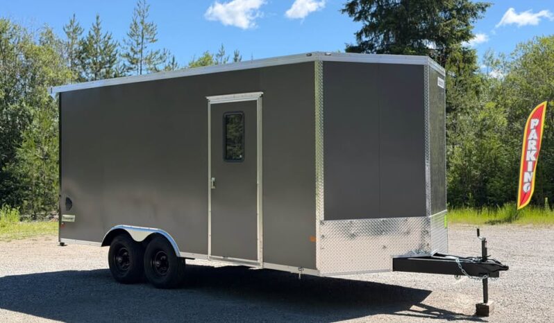 
								2026 Haulmark 8.5×18 Cargo Trailer | 5.2k Lifted Torsion Axles | 90″ Tall | 5k Rear Stab Jacks full									