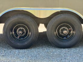 2026 Haulmark 8.5×18 Cargo Trailer | 5.2k Lifted Torsion Axles | 90″ Tall | 5k Rear Stab Jacks