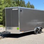 2026 Haulmark 8.5x18 cargo trailer | 5.2k lifted torsion axles | 90" tall | 5k rear stab jacks
