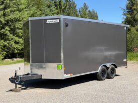 2026 Haulmark 8.5×18 Cargo Trailer | 5.2k Lifted Torsion Axles | 90″ Tall | 5k Rear Stab Jacks