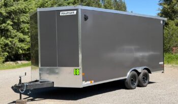 2026 Haulmark 8.5x18 cargo trailer | 5.2k lifted torsion axles | 90" tall | 5k rear stab jacks