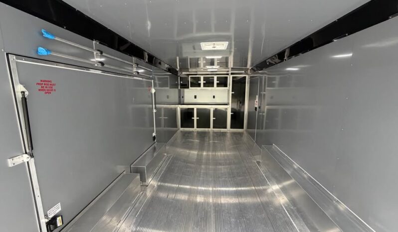 2025 Sundowner 8.5×24 All Aluminum Race Car Trailer | 5.2k Spread Axle | Electrical Pkg | Cabinets