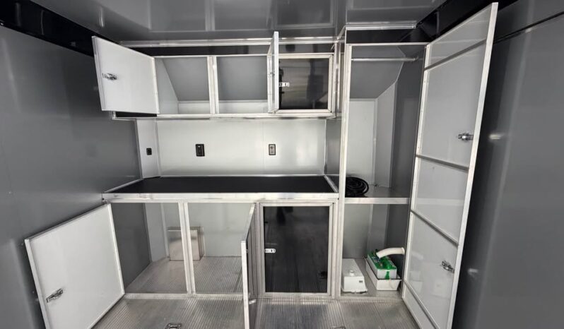 2025 Sundowner 8.5×24 All Aluminum Race Car Trailer | 5.2k Spread Axle | Electrical Pkg | Cabinets