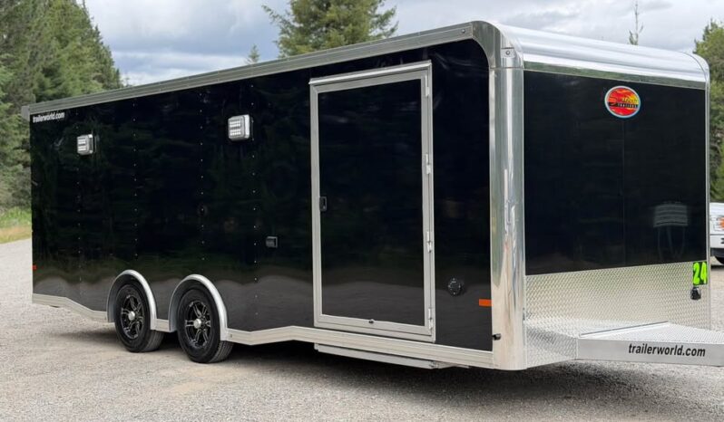 
								2025 Sundowner 8.5×24 All Aluminum Race Car Trailer | 5.2k Spread Axle | Electrical Pkg | Cabinets full									