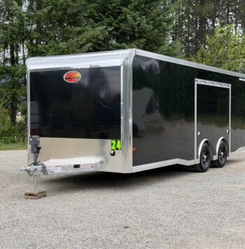 2025 Sundowner 8.5x24 All Aluminum Race Car Trailer | 5.2k Spread Axle | Electrical Pkg | Cabinets