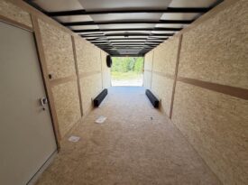 2026 Haulmark 8.5×24 Cargo Trailer | Heavy Duty 7k Torsion Tandem Axle | 90″ H | 12″ OC Floor