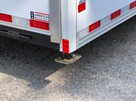 2027 Haulmark 8.5×26 Heavy Duty Cargo Trailer | 6k Tandem Torsion Axle | 90″ Tall | 5k Rear Stab. Jacks