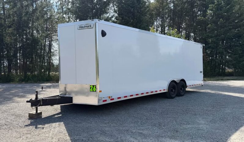 2026 Haulmark 8.5x26 Heavy Duty Cargo Trailer | 6k Tandem Torsion Axle | 90" Tall | 5k Rear Stab. Jacks
