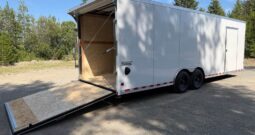 2027 Haulmark 8.5×26 Heavy Duty Cargo Trailer | 6k Tandem Torsion Axle | 90″ Tall | 5k Rear Stab. Jacks
