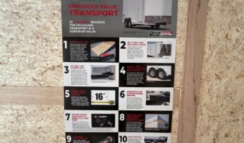 
										2027 Haulmark 8.5×26 Heavy Duty Cargo Trailer | 6k Tandem Torsion Axle | 90″ Tall | 5k Rear Stab. Jacks full									