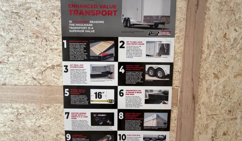 
								2027 Haulmark 8.5×26 Heavy Duty Cargo Trailer | 6k Tandem Torsion Axle | 90″ Tall | 5k Rear Stab. Jacks full									