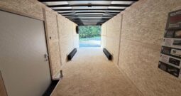2027 Haulmark 8.5×26 Heavy Duty Cargo Trailer | 6k Tandem Torsion Axle | 90″ Tall | 5k Rear Stab. Jacks