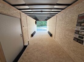 2027 Haulmark 8.5×26 Heavy Duty Cargo Trailer | 6k Tandem Torsion Axle | 90″ Tall | 5k Rear Stab. Jacks