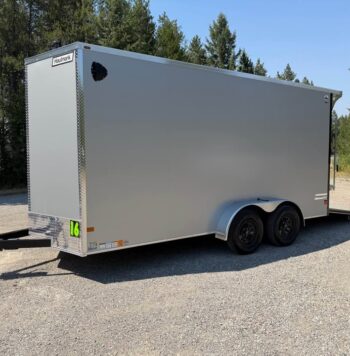 2027 Haulmark Passport 7x16 V-nose Silver enclosed trailer