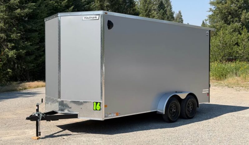 
								2027 Haulmark 7×16 Cargo Trailer | 90″ Tall | Polycore Panels | 5k Rear Ramp Door full									