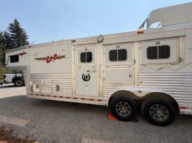 2002 Platinum Coach 3 Horse Trailer with Living Quarters (LQ)