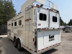 2002 Platinum Coach 3 Horse Trailer with Living Quarters (LQ)