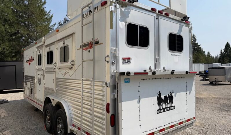 2002 Platinum Coach 3 Horse Trailer with Living Quarters (LQ)
