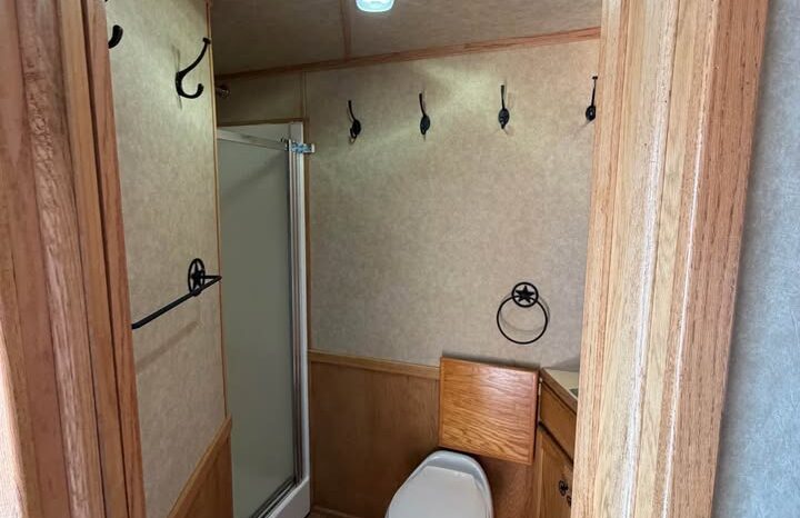2002 Platinum Coach 3 Horse Trailer with Living Quarters (LQ)