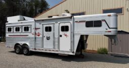 2002 Platinum Coach 3 Horse Trailer with Living Quarters (LQ)